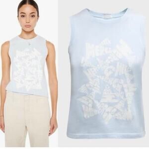 MOTHER The Strong And Silent Type Tank Top In Merci